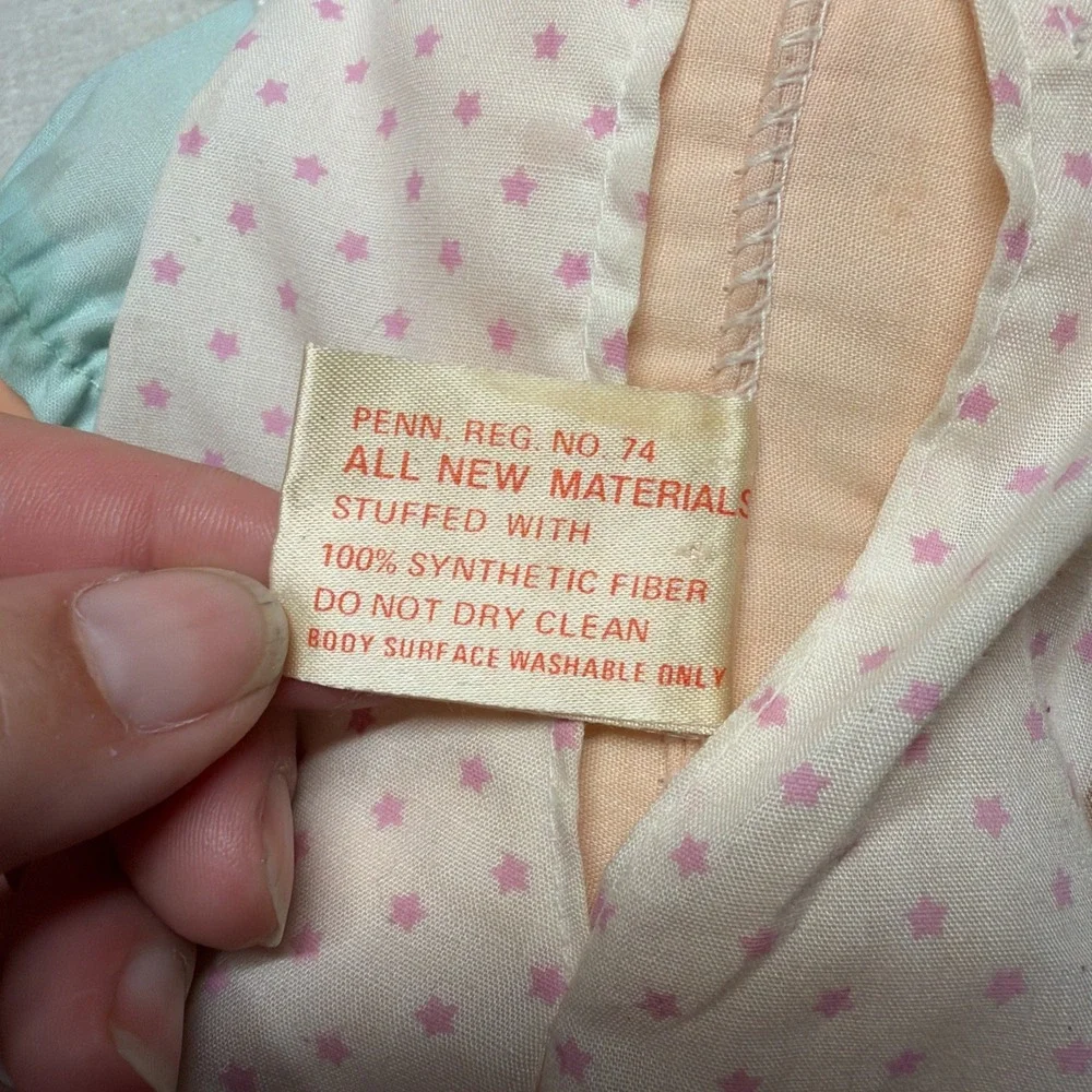 Vintage 1982 Kenner Strawberry Shortcake Friends Apricot Blow Kiss Baby Doll